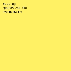 #FFF163 - Paris Daisy Color Image